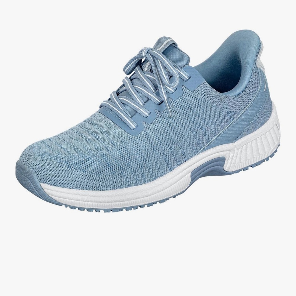 NWOT Orthofeet Women's Orthopedic Knit Kita Hands-Free Sneakers -Size 9 WIDE